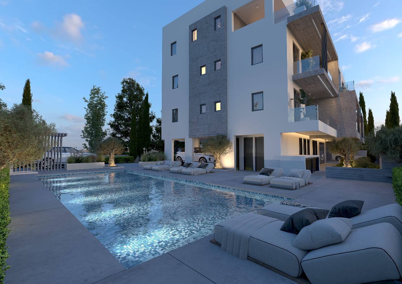 Pool View of 2 bedroom Apartment in tombs of the kings , paphos Pool View of 2 bedroom Apartment in tombs of the kings , paphos