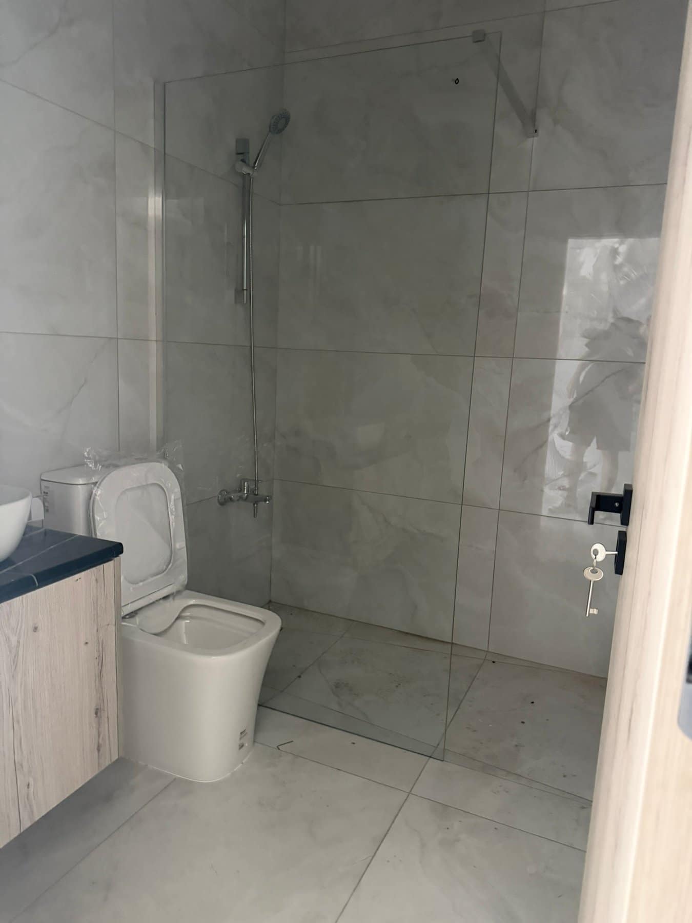 Bathroom in 1 bedroom apartment in mesa choria Bathroom in 1 bedroom apartment in mesa choria
