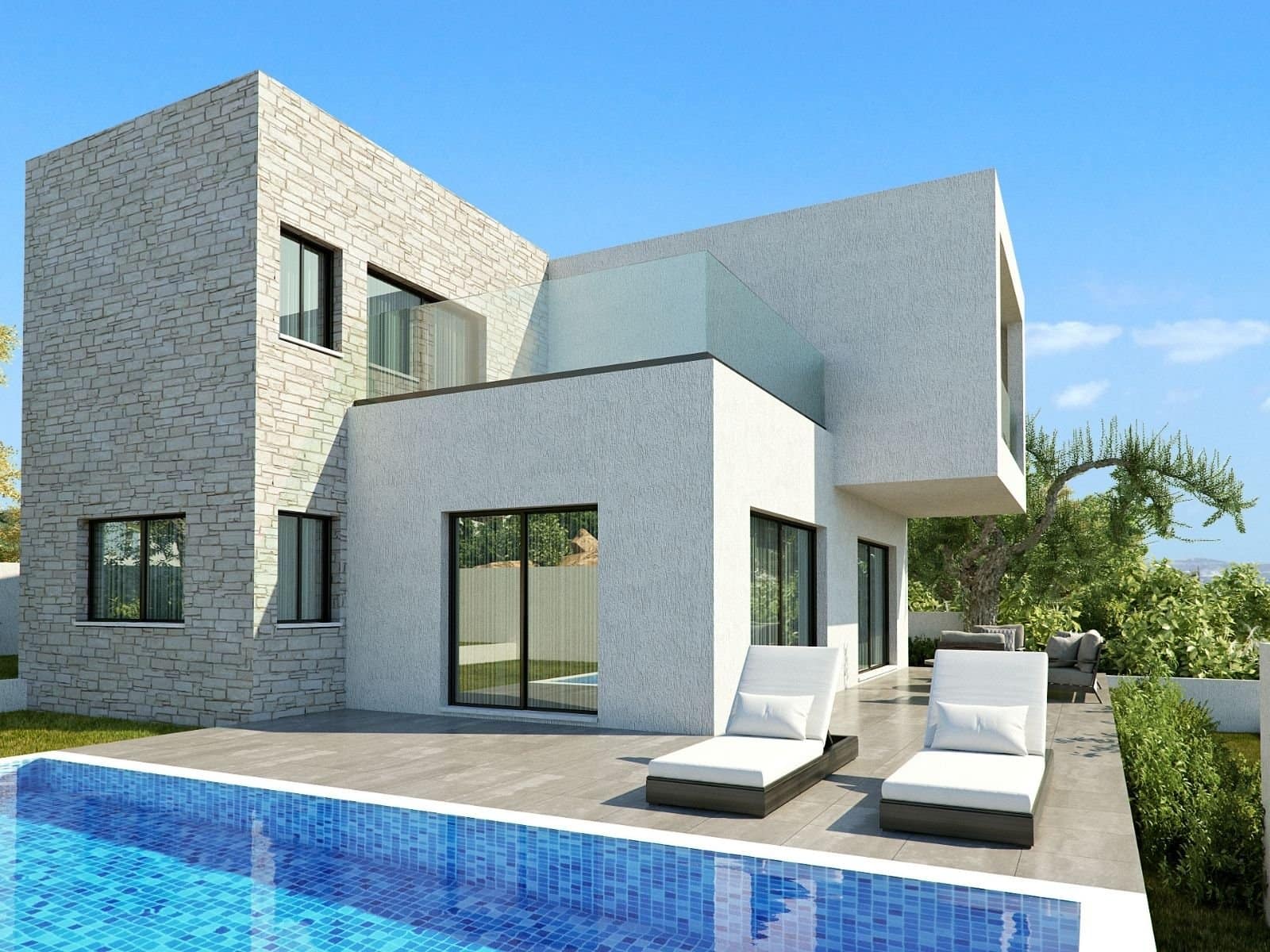13 3 Bedroom Villa in a tranquil location of Tsada