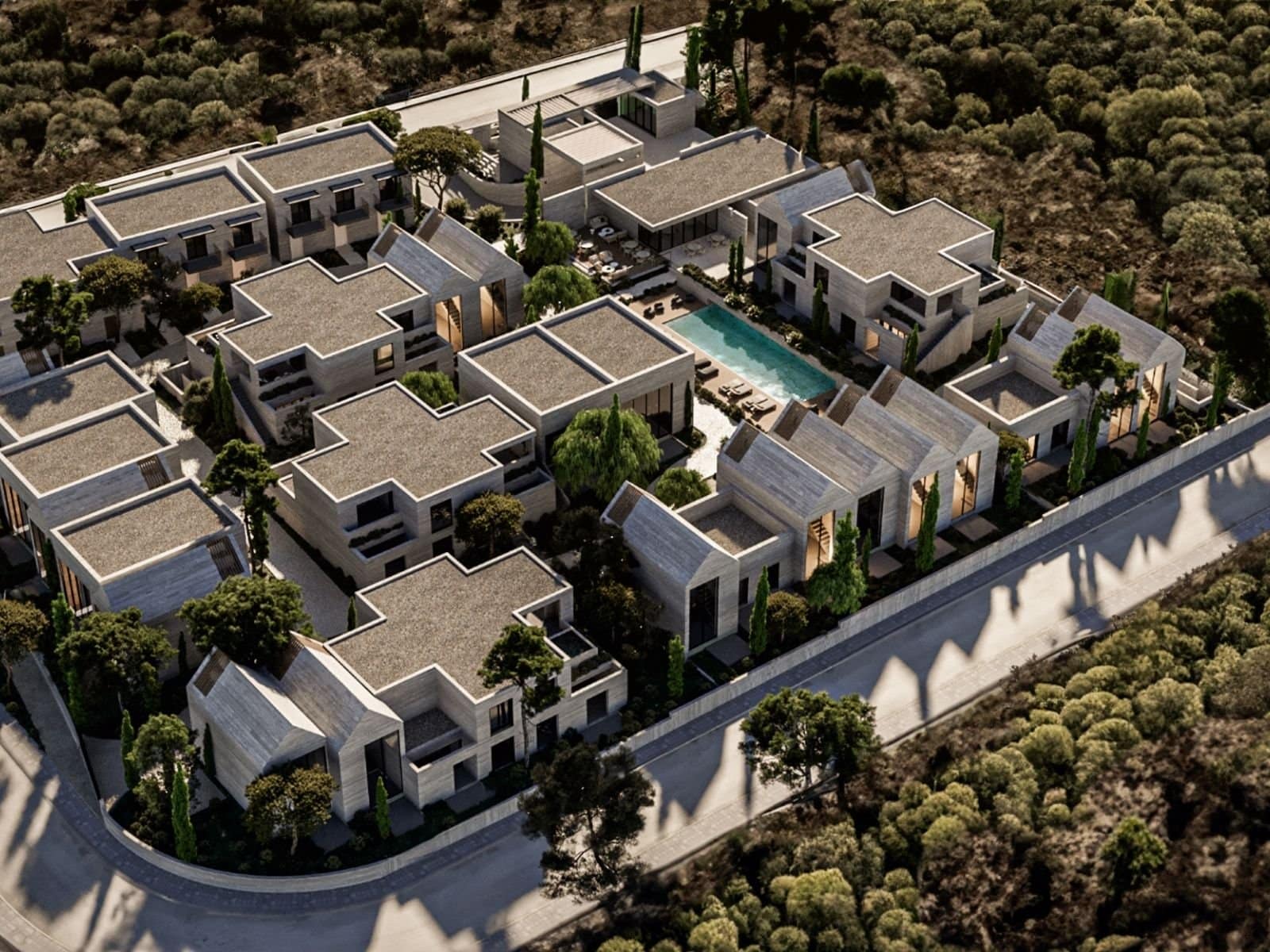 Building view of 2 bedroom Ground floor apartment in kato paphos Building view of 2 bedroom Ground floor apartment in kato paphos