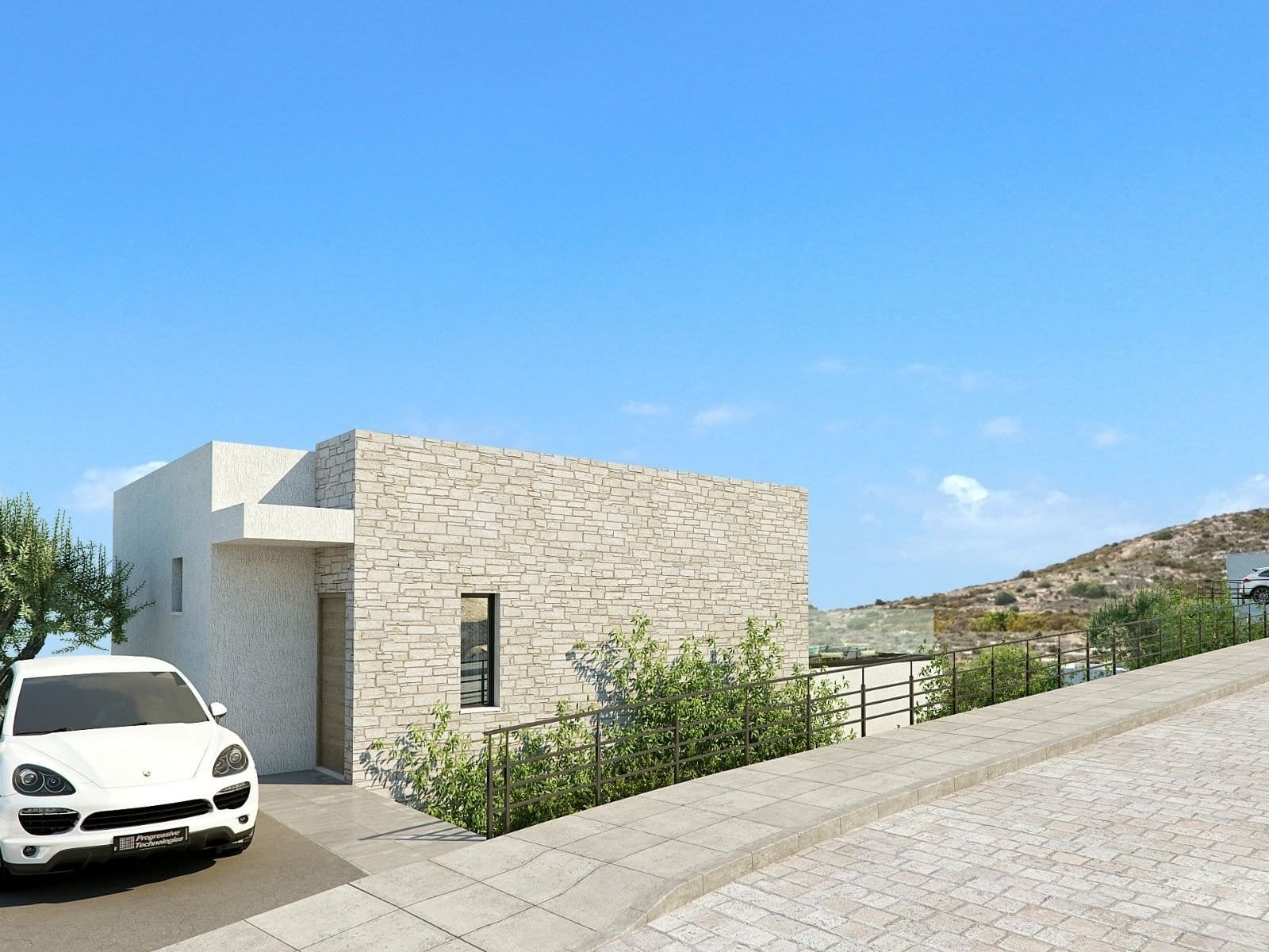 2 3 Bedroom Villa in a tranquil location of Tsada