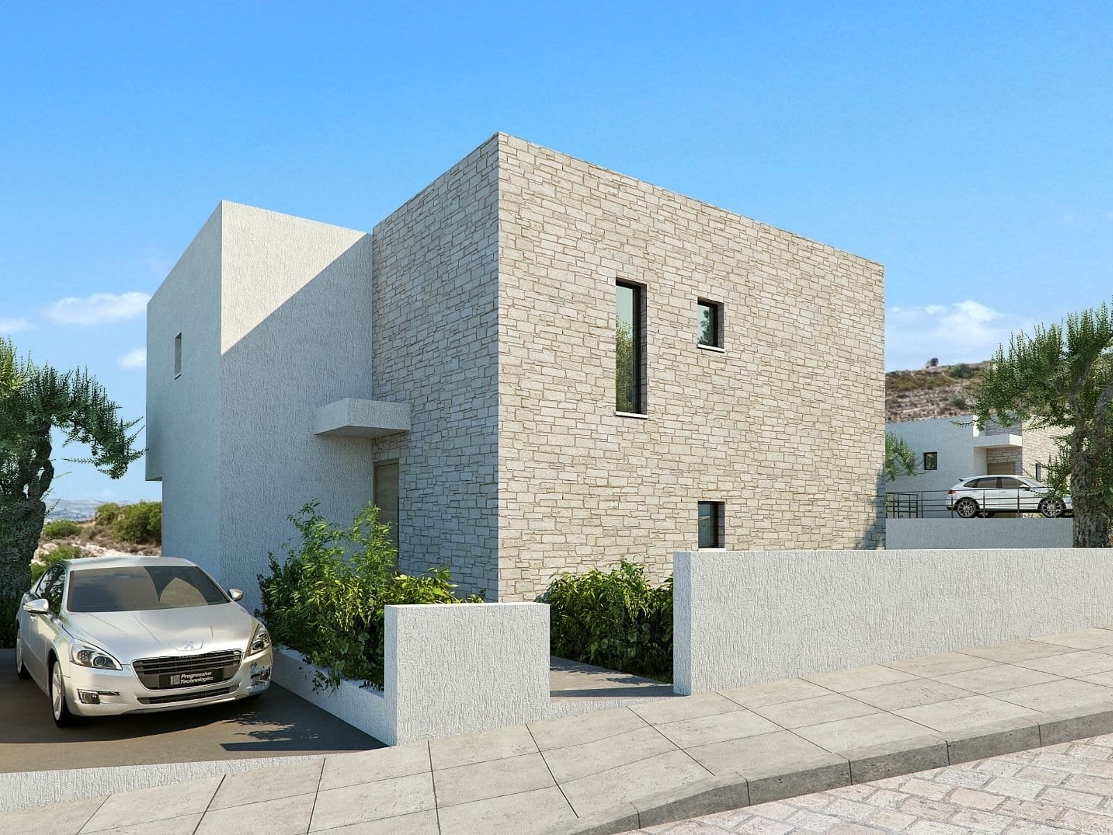 3 3 Bedroom Villa in a tranquil location of Tsada
