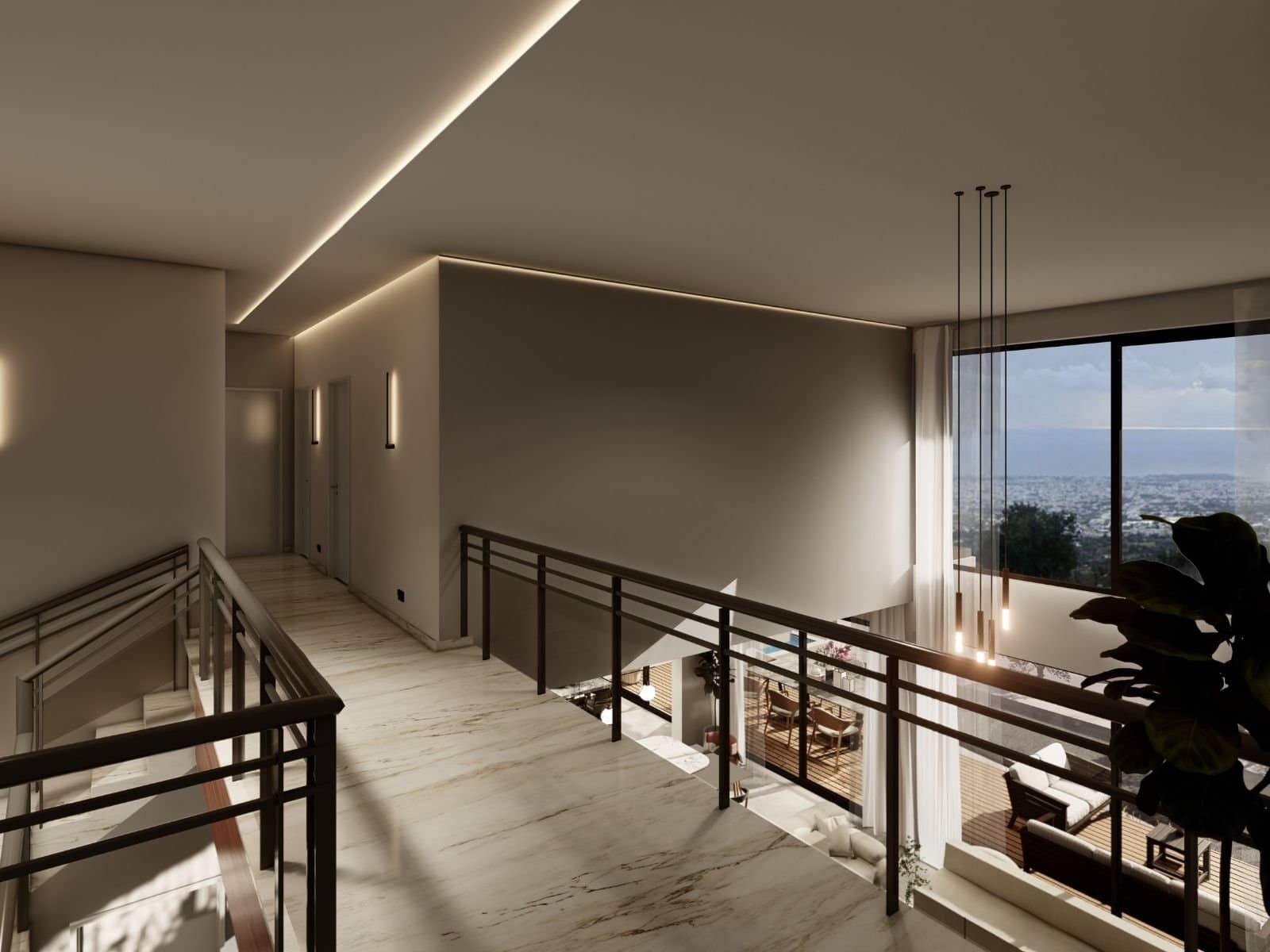 lounge of Luxury 5 Bedroom Villa with Panoramic seaviews in Tsada with 5 % vat lounge of Luxury 5 Bedroom Villa with Panoramic seaviews in Tsada with 5 % vat