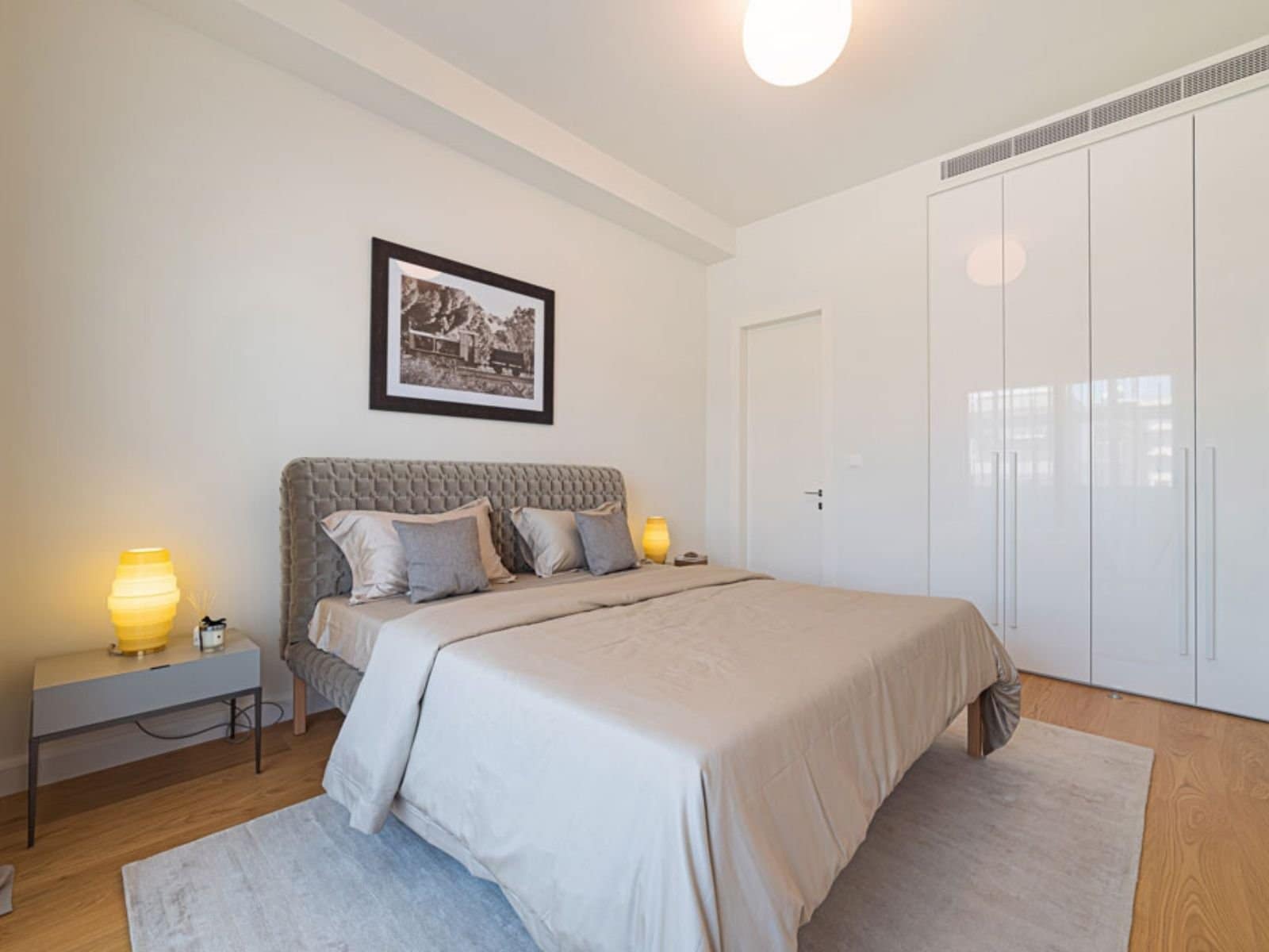 Bedroom of 3 bedroom Apartment in The city center of limassol Bedroom of 3 bedroom Apartment in The city center of limassol
