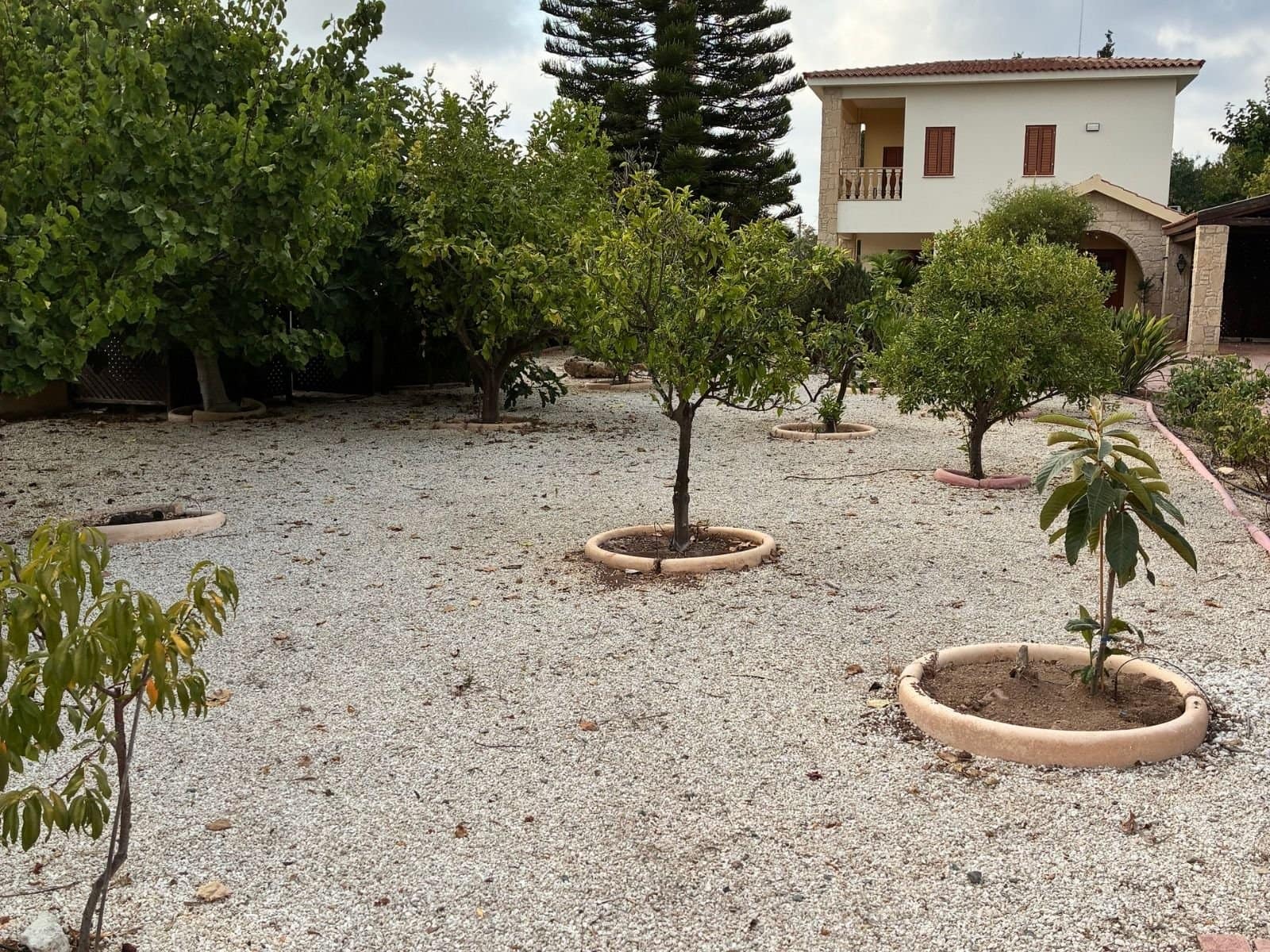 8 Beautiful 5-Bedroom Villa in Konia – Spacious Plot with Private Pool, Parking & Mature Gardens