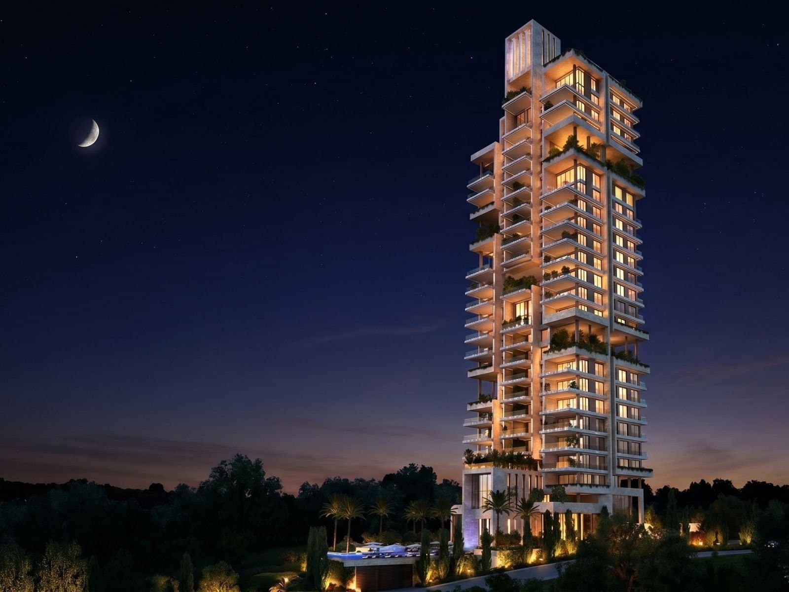 Building of 1 bedroom Apartment in Ayios Tychonas limassol Building of 1 bedroom Apartment in Ayios Tychonas limassol
