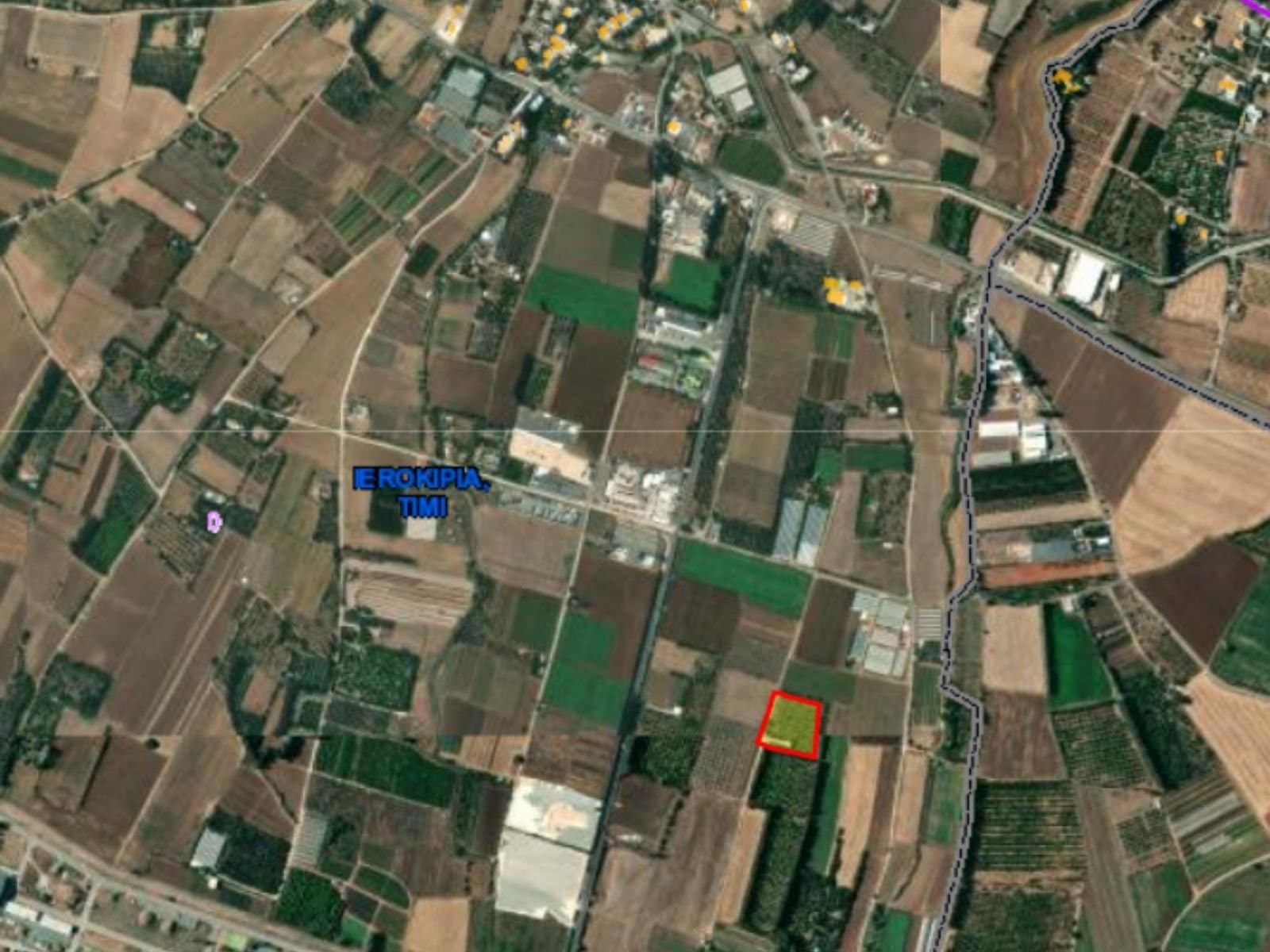 Agricultural land in timi close to the Paphos Airport Agricultural land in timi close to the Paphos Airport