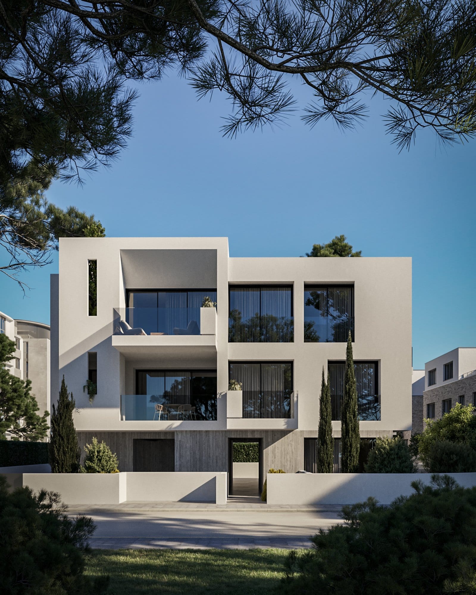 Building of 1 Bedroom Apartment in Kato Paphos Building of 1 Bedroom Apartment in Kato Paphos