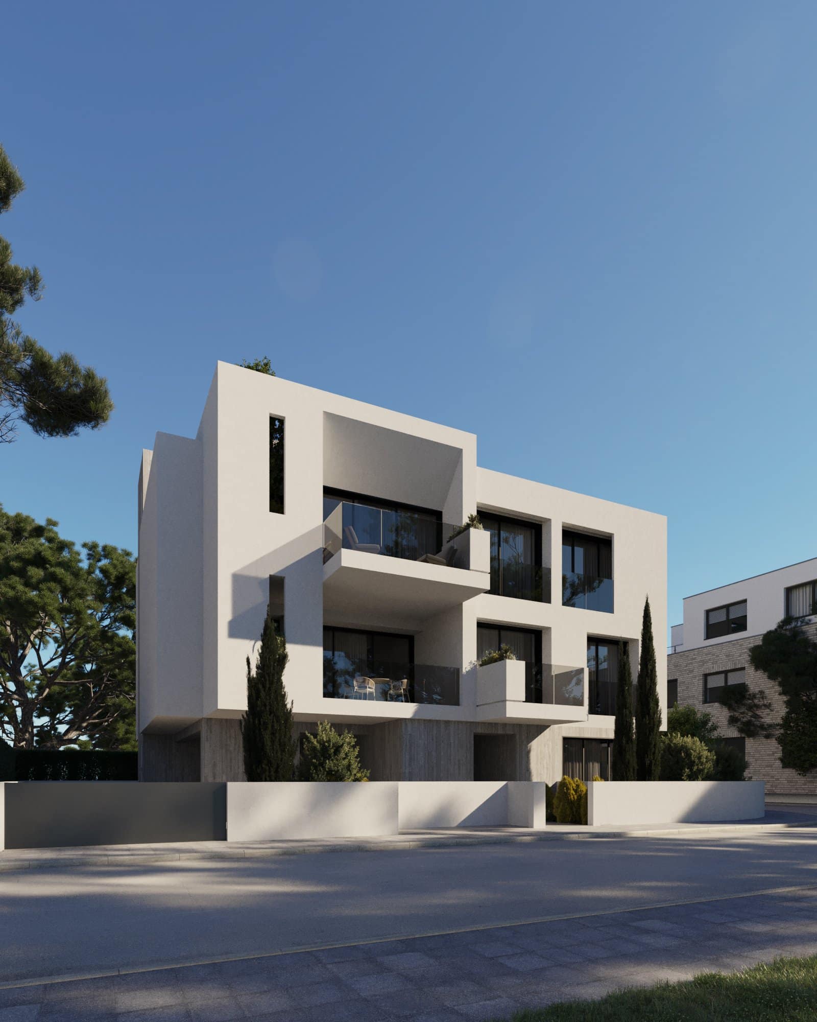 Building of 1 Bedroom Apartment in Kato Paphos Building of 1 Bedroom Apartment in Kato Paphos