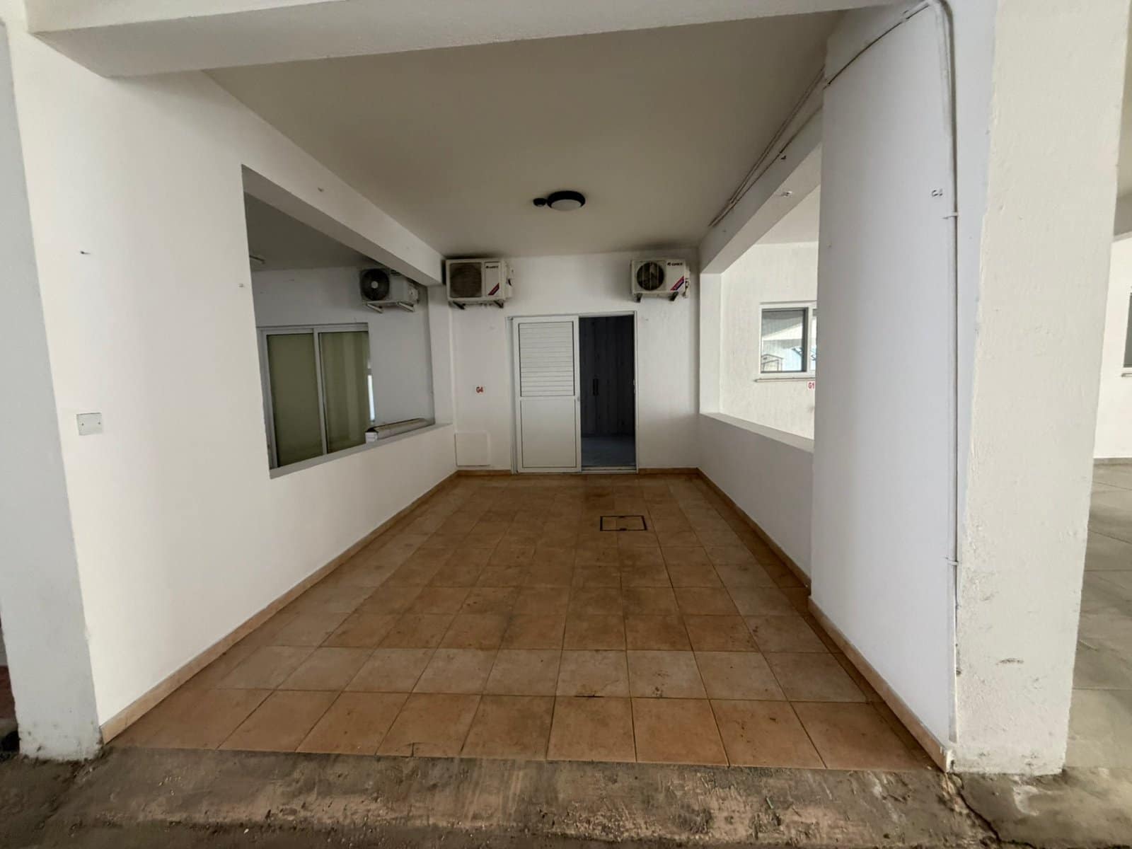 Parking view in 1 bedroom ground floor apartment in mesa choria Parking view in 1 bedroom ground floor apartment in mesa choria