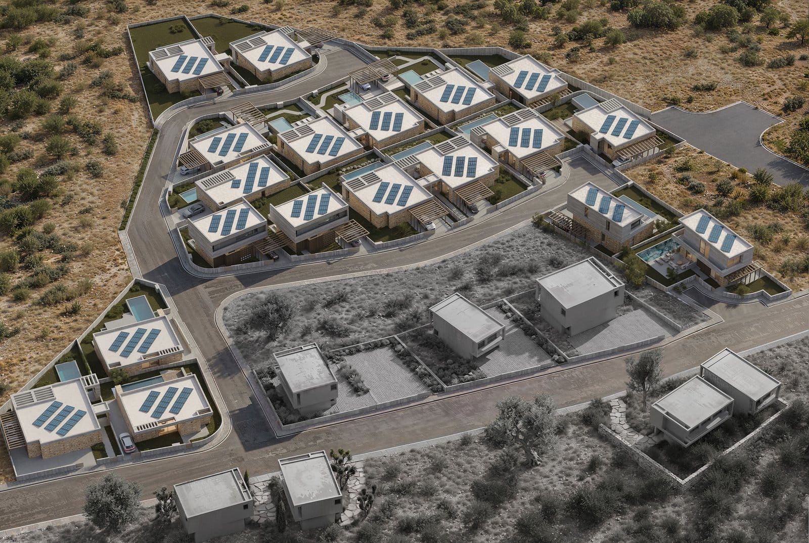 Luxury 4 bedroom Villas in st-george Peyia with sea views Luxury 4 bedroom Villas in st-george Peyia with sea views