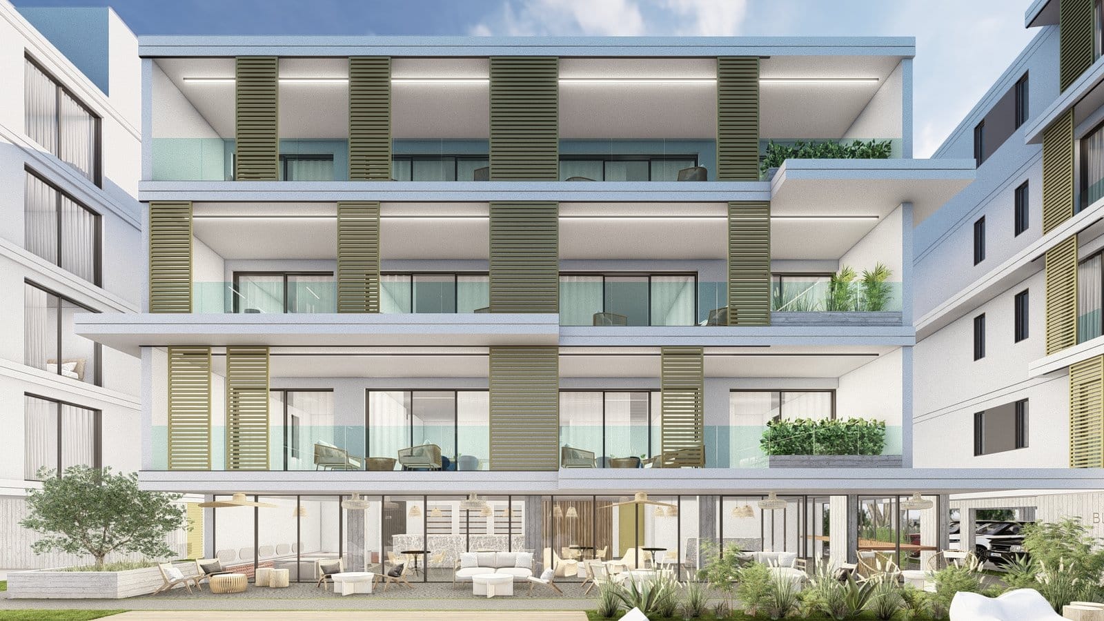 CGI’s of Kato Paphos 2 bedroom apartments CGI's of Kato Paphos 2 bedroom apartments