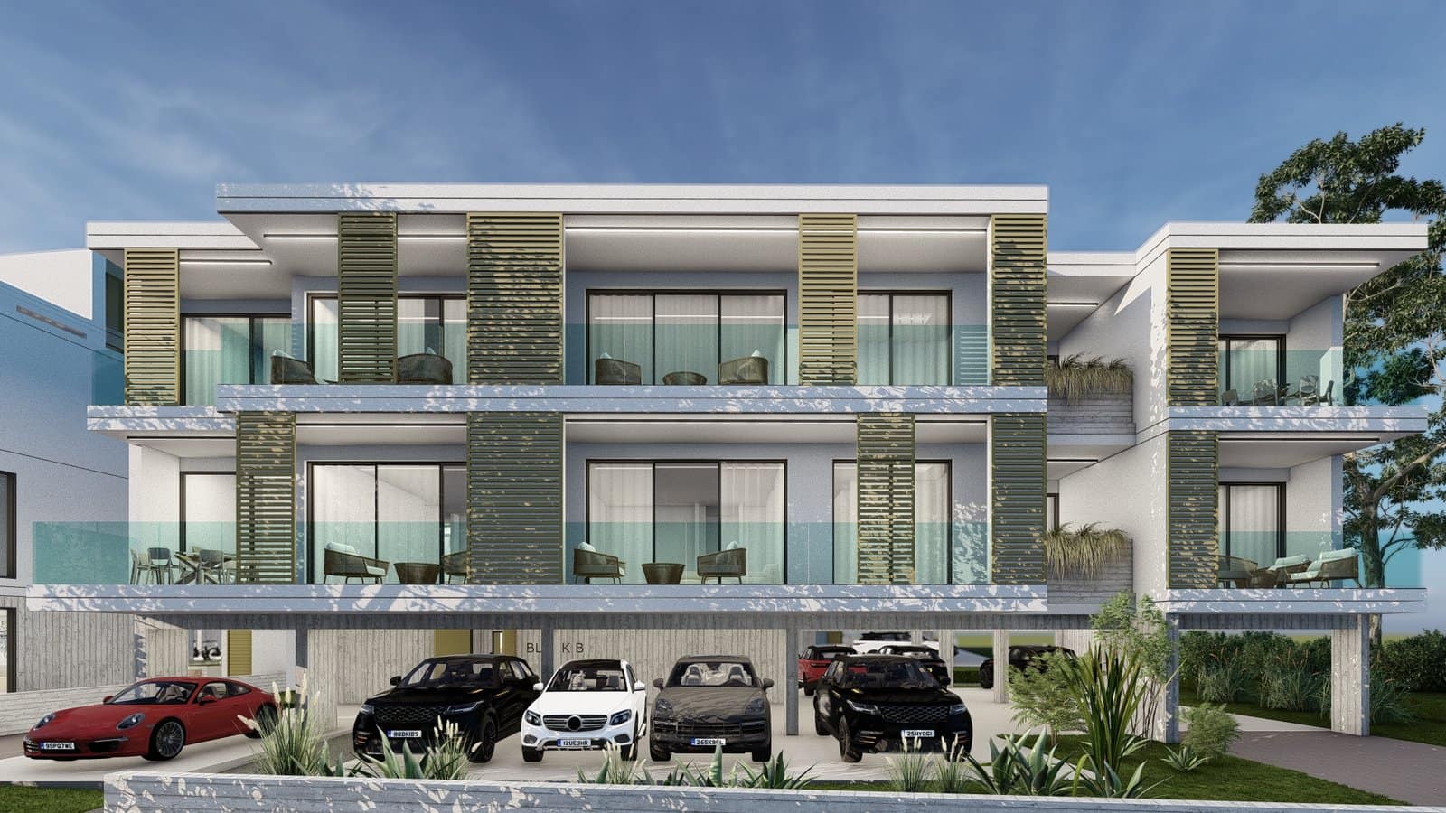 CGI’s of Kato Paphos 2 bedroom apartments CGI's of Kato Paphos 2 bedroom apartments