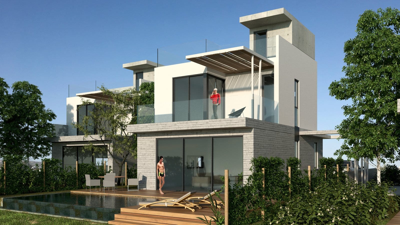 Brand New 3 bedroom villa with a private pool in Anavargos, Paphos
