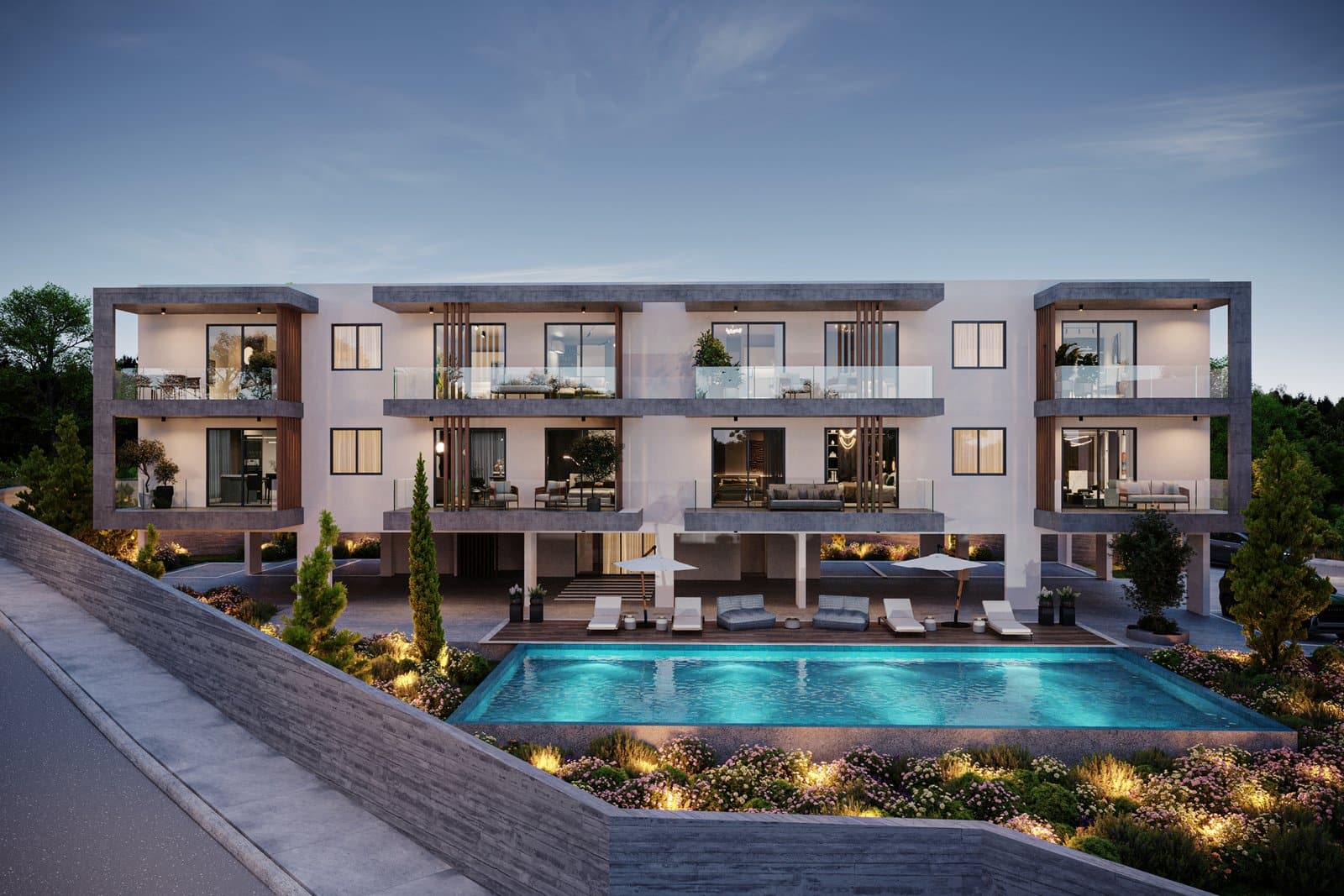 2 Bedroom apartment communal with pool in chloraka 2 Bedroom apartment communal with pool in chloraka