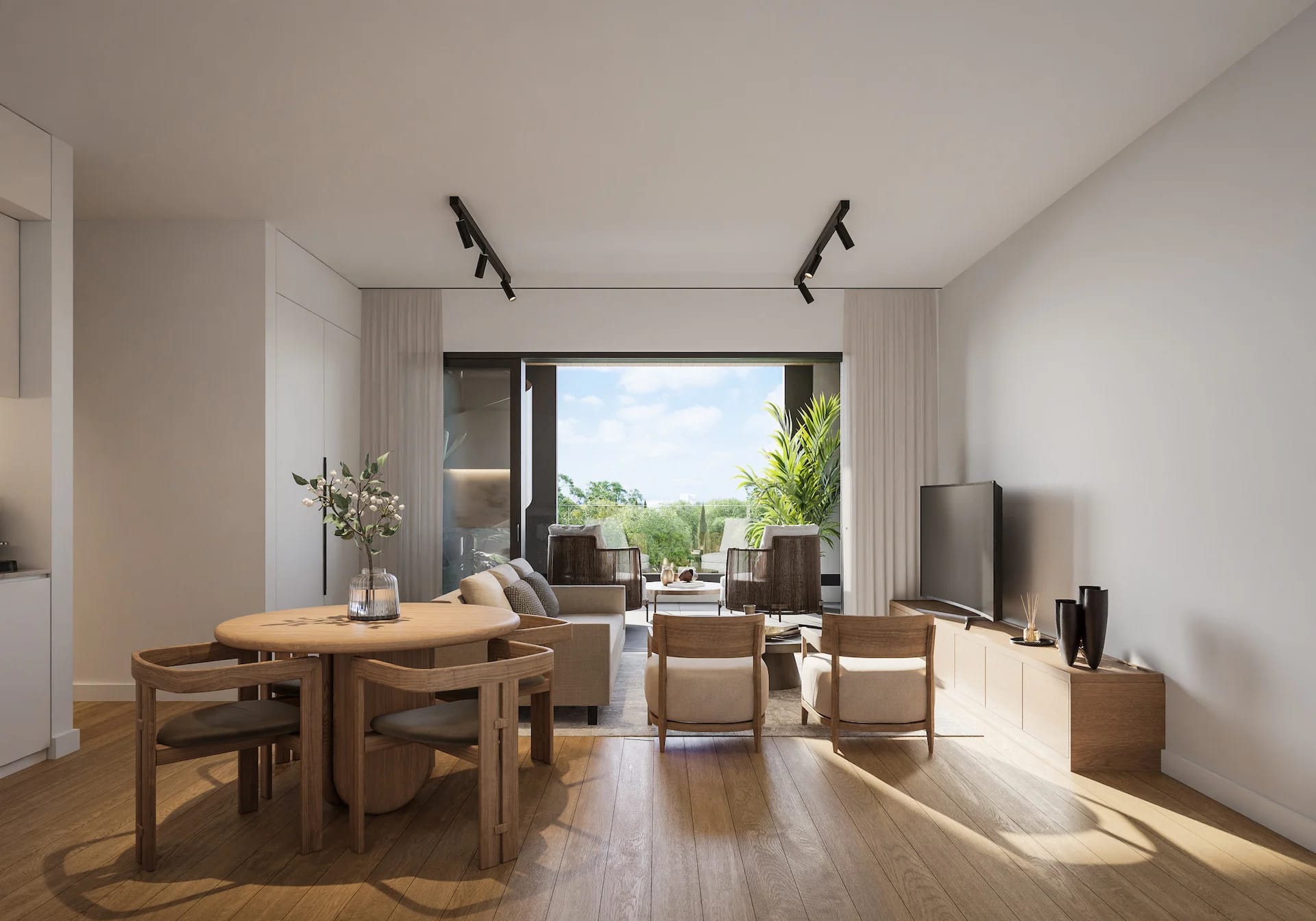 Lounge of 2 bedroom and 2 bathroom apartment in universal paphos Lounge of 2 bedroom and 2 bathroom apartment in universal paphos