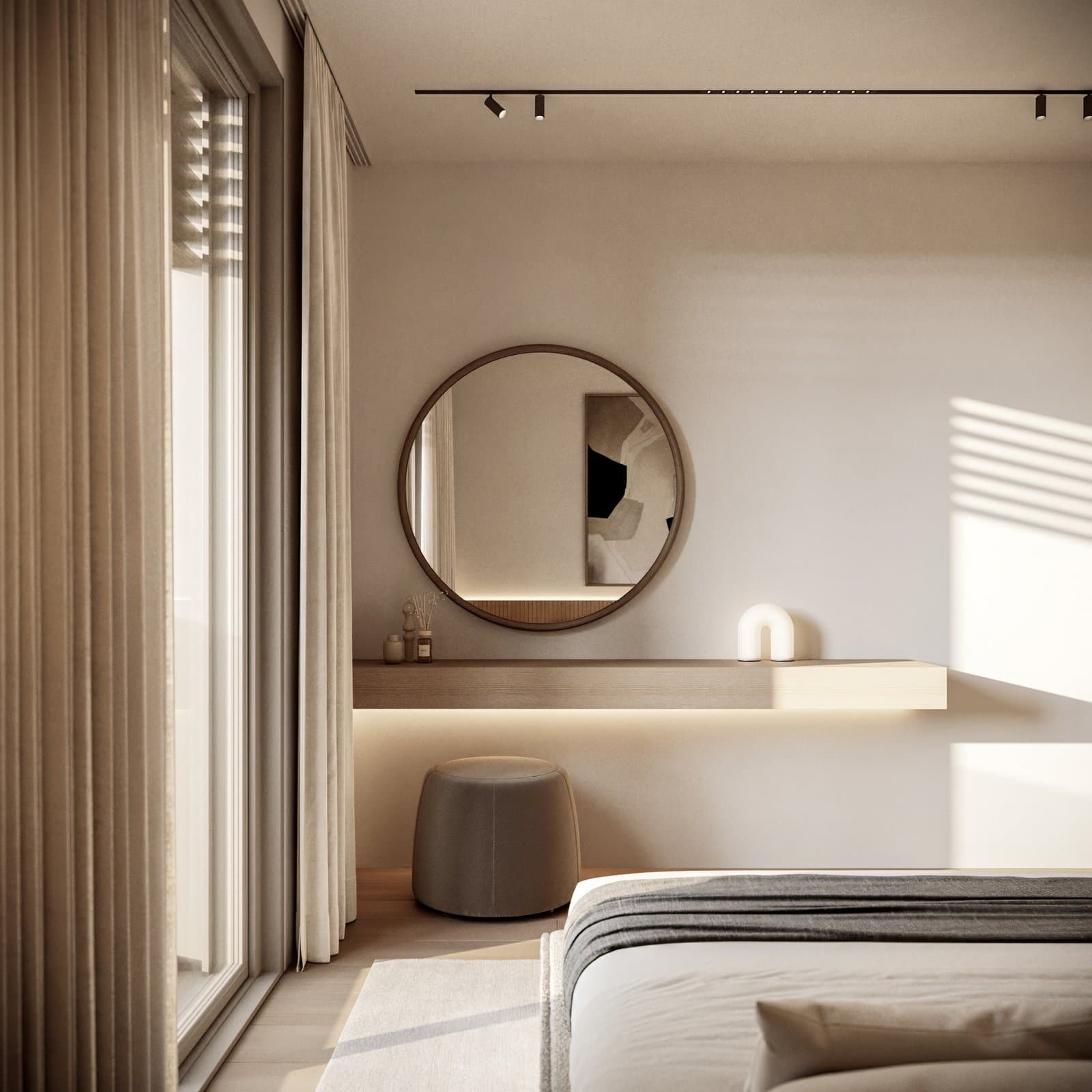 bedroom of 2 bedroom Luxury villas on close to the sea in geroskipou Bedroom of 2 bedroom Luxury villas on close to the sea in geroskipou