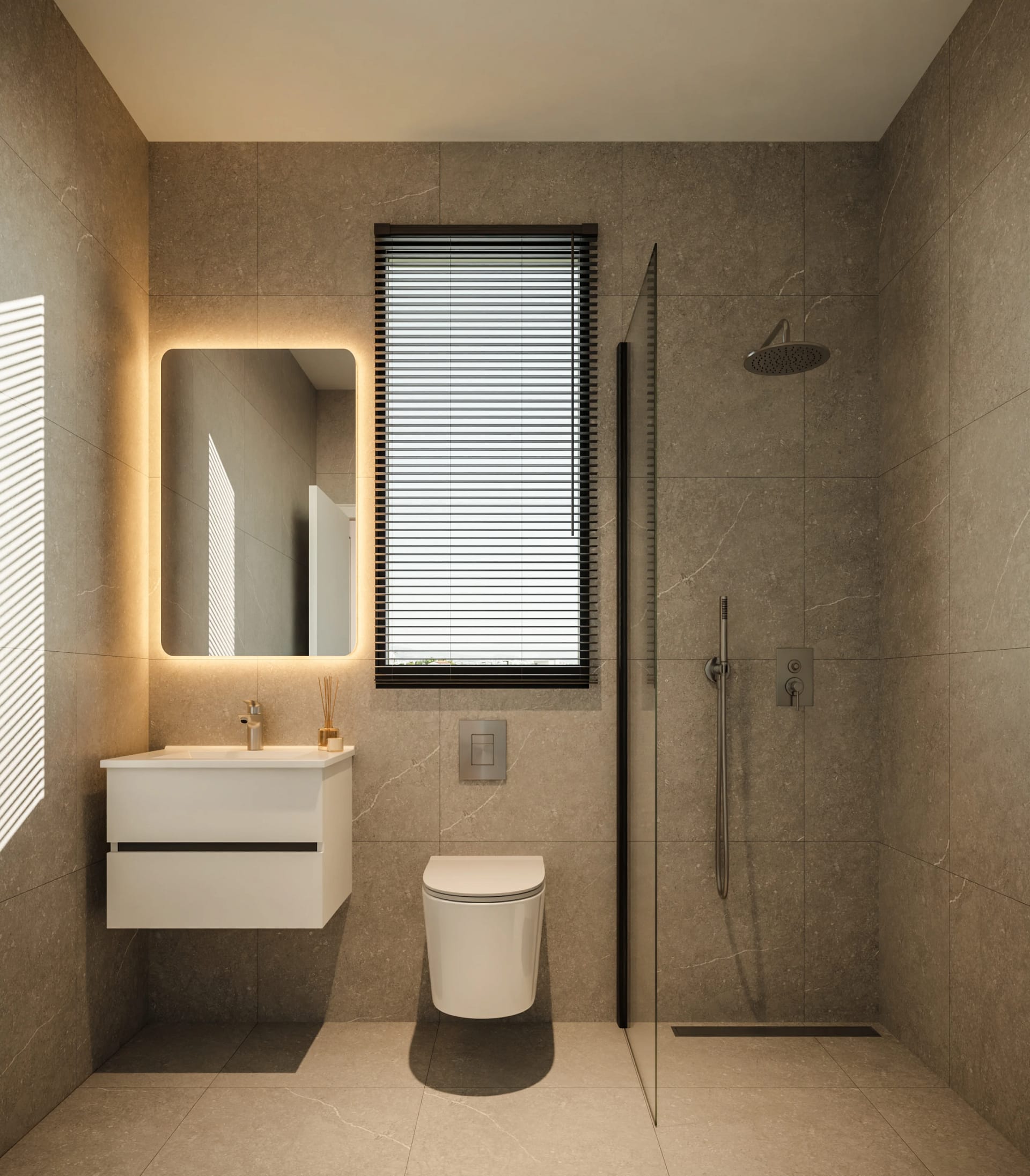 Bathroom of 1 bedroom apartment in ayios ioannis limassol Bathroom of 1 bedroom apartment in ayios ioannis limassol