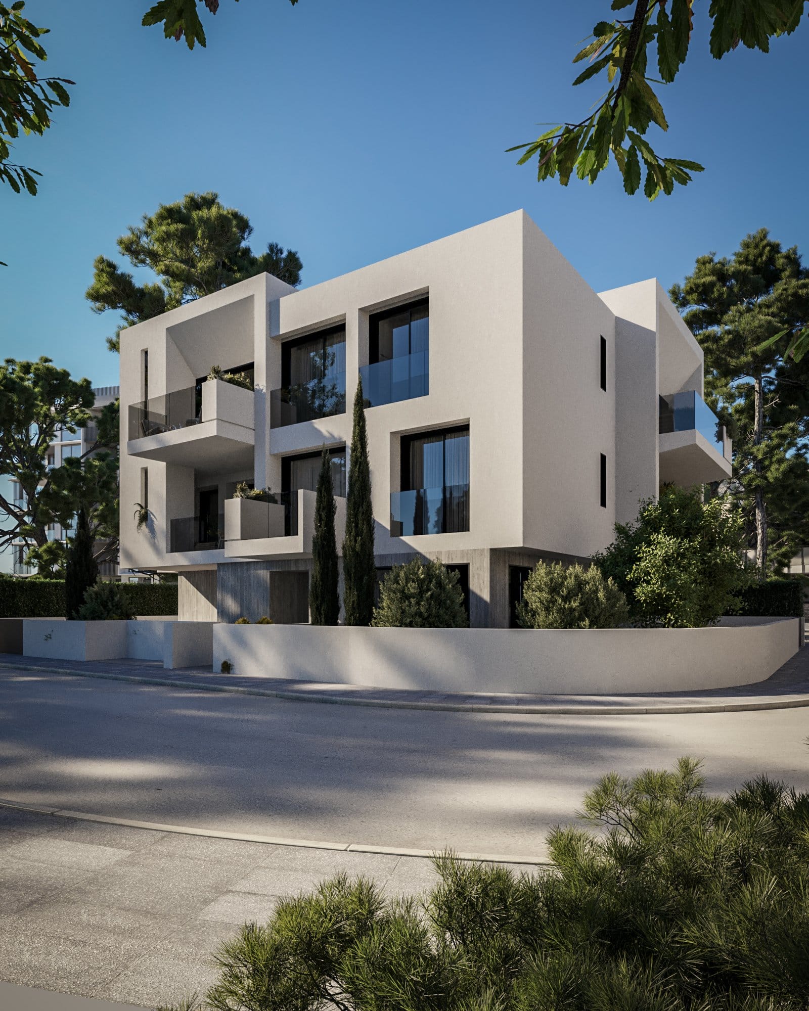 Building of 1 Bedroom Apartment in Kato Paphos Building of 1 Bedroom Apartment in Kato Paphos